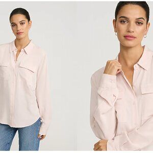 Express Women's Relaxed Fit Portofino Shirt Small